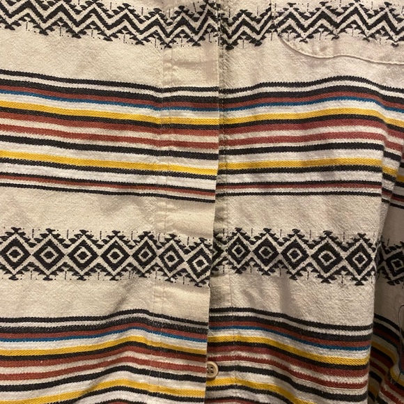 Vintage Madison Avenue Western Print unisex button down - Picture 5 of 5